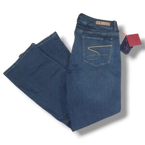 Seven for all Mankind Seven7 Bootcut Jeans Womens 20 Dark Wash High Rise 39 x 34